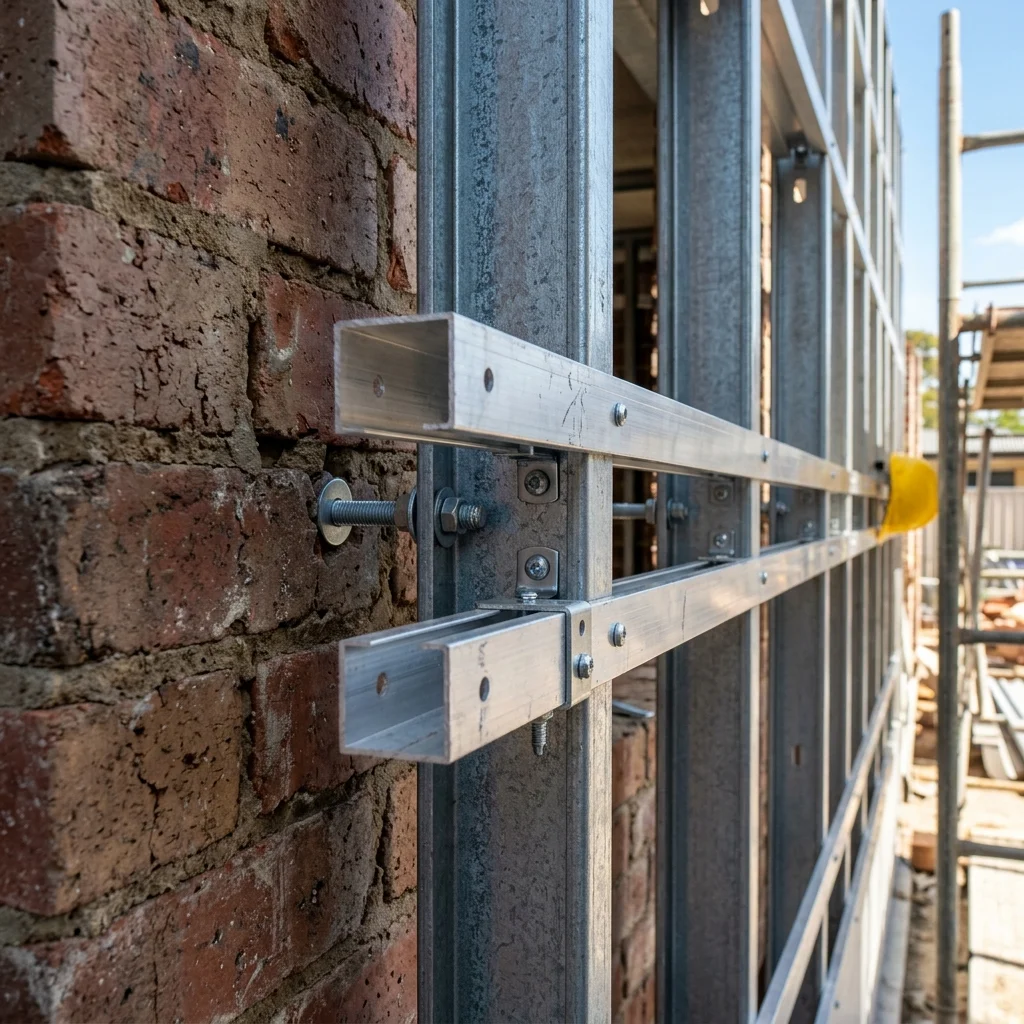 GI Galvanized Iron Wall Substructure